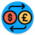 USD dollar to GBP pound currency converter