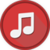 Music Player Red