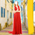 Woman Long Dress Photo Camera
