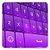 Purple Keyboard Theme Free