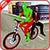 Spider Hero BMX Bicycle Taxi Driver