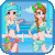 Elsa and Anna Pool Party