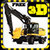 Excavator Construction Driving