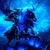 Blue Fire Horseman Live Wallpaper