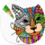Cat Coloring Pages for Adults