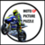 Moto GP Picture Puzzle Game