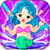 Sweet Cute Mermaid Coloring Book